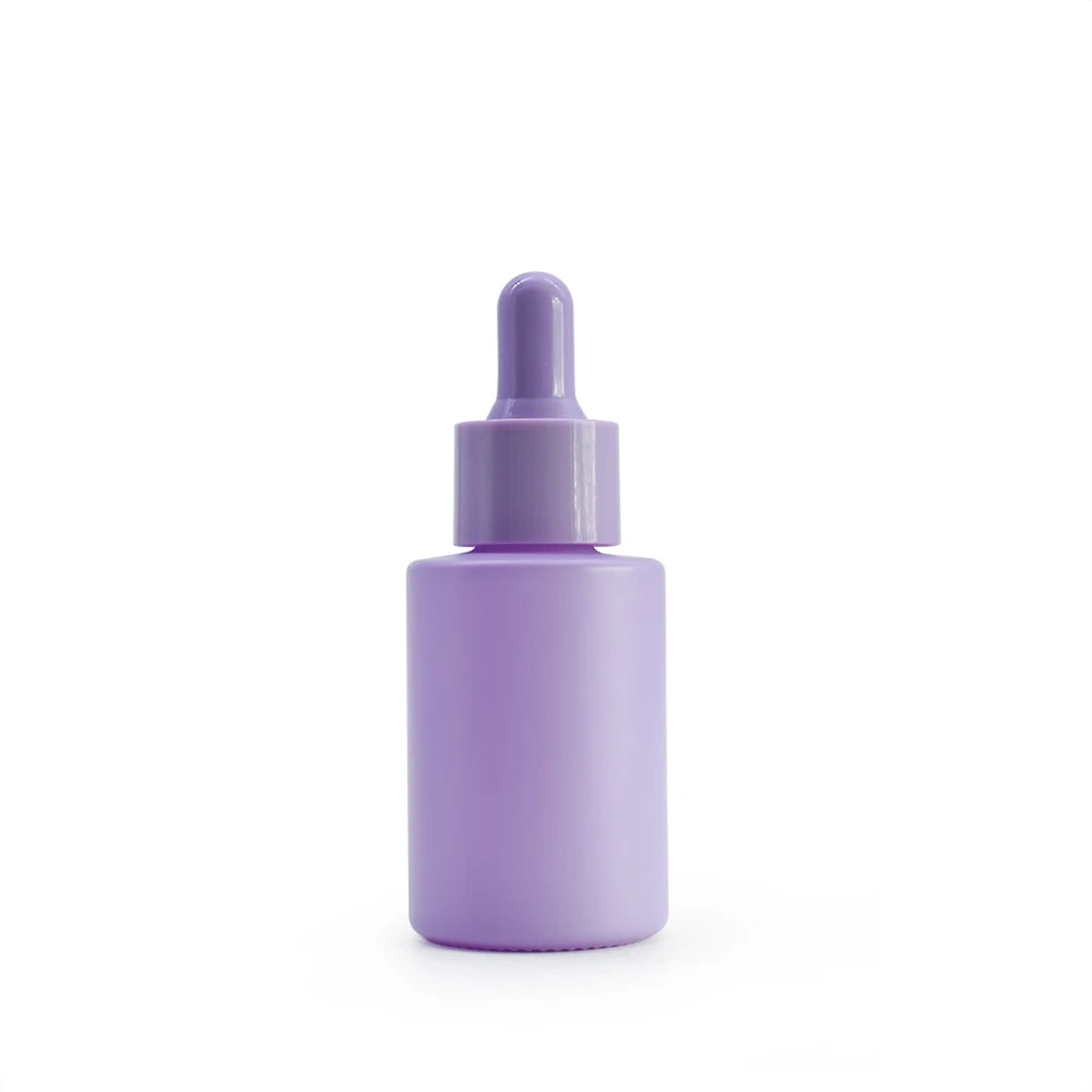 China Wholesale Cosmetic Bottles Custom Colors pink Empty Bottle Essential Oil Dropper Glass Bottles