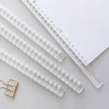 Diy A4 A5 B5 20 26 30 PP Plastic Stationery Snap Loose Leaf Filler Calendar Notebook Diary Book Binder Ring Clip MegaBDM