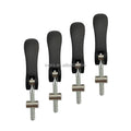 Long-Usage Zinc Alloy Quick Release Bike Seat Handles M6 Rotating Knob with Thumb Lever Easy Cam Rod Access