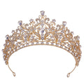 NEW Bride Luxury Diamond Set Crystal Crown  Birthday Wedding Dress Tiara Wedding Accessories