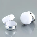 2021 New Style Plastic ABS  Plastic Jar with Mirror Container Body Face Lip Scrub Containers