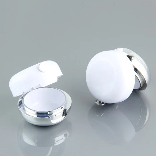 2021 New Style Plastic ABS  Plastic Jar with Mirror Container Body Face Lip Scrub Containers