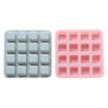 New 16 Cavity Cube Square Shape Silicone Mold Ice Cube Chocolate Mousse Dessert Baking Tools