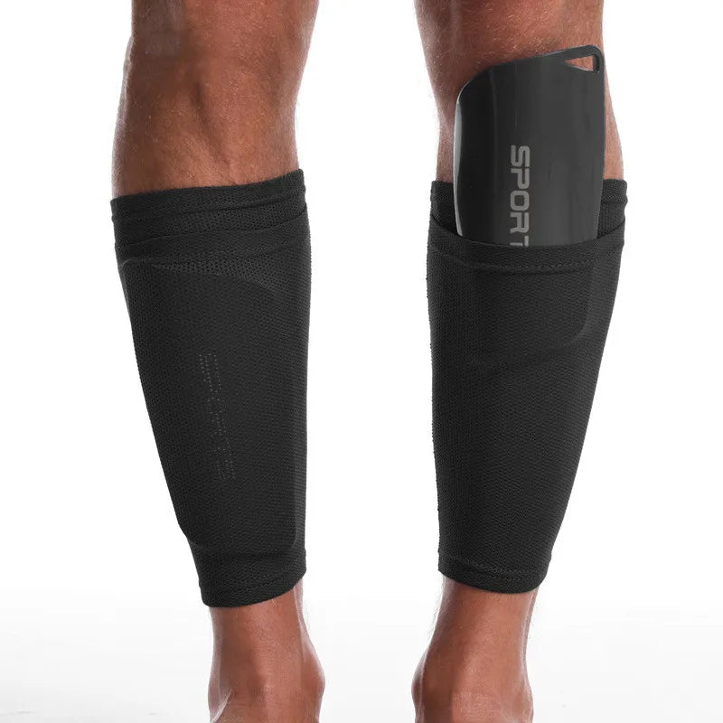 Professional Soccer Football Shin Guard Socks Calf Compression Sleeve Shin Splint Guard Socks