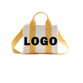 Women Canvas Shoulder Bag Girl Small Handbag Square Tote Crossbody Messenger Bags Thick Cotton Cloth Purse Cute Shopping Bag
