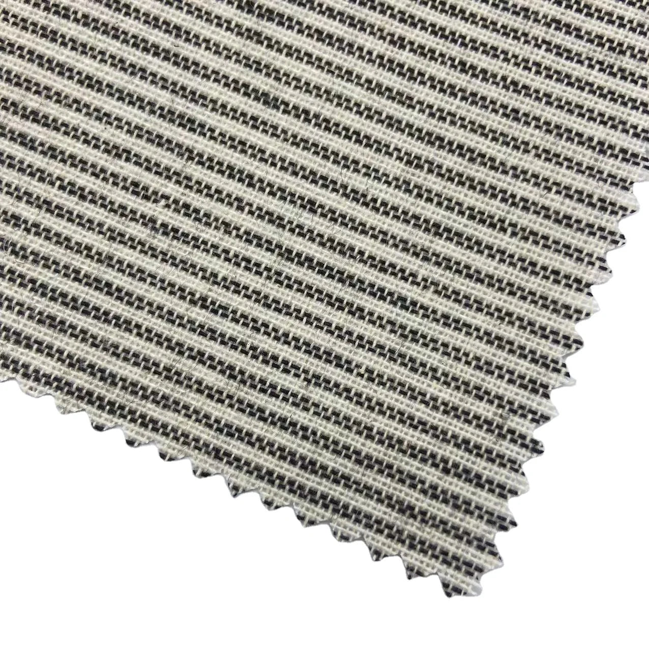Premium hair Canvas Fabric for Chest Canvas 4425 Black and White Suits Fusible and Adhesive Features