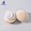 Custom Cosmetic Packaging Container Cosmetic 10g 20g 30g 50g 75g Double Wall  Plastic Cream Jar for Skincare