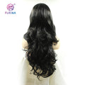 Furina Wholesale Natural Luxury Premium 300g 26Inch Synthetic Non Lace Wig for Black Women