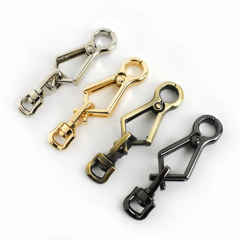 Deepeel AL155 59x13mm Handbag Hardware Accessories Keychain Carabiner Buckle Bag Swivel Lobster Hook