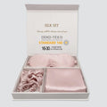 22mm Luxury Wholesale Pure Silk Pillowcase Set 100% Mulberry Silk Pillow case with Gift Box