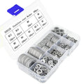 In Stock 580pcs Stainless Steel Thin Flat Washer Kit DIN125 SS Washers Assortment for Industry SS304 Flat Washers