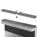 15inch New Products Stove Shelf Silicone Top Magnetic Shelf Kitchen Organizer Over Spice Rack Magnetic Stove Top Shelf