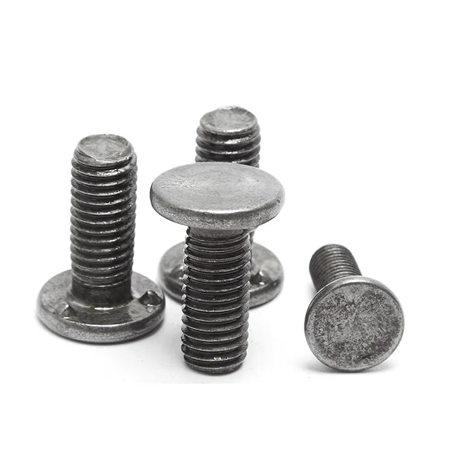 Black Oxide Stud Projection Spot Weld Screws With Metric Thread DIN 34817