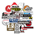 20Pcs Outdoor Brand Logo Fashion Tide Graffiti Sticker for Backpack Laptop Bottle Cool Camping Stickers