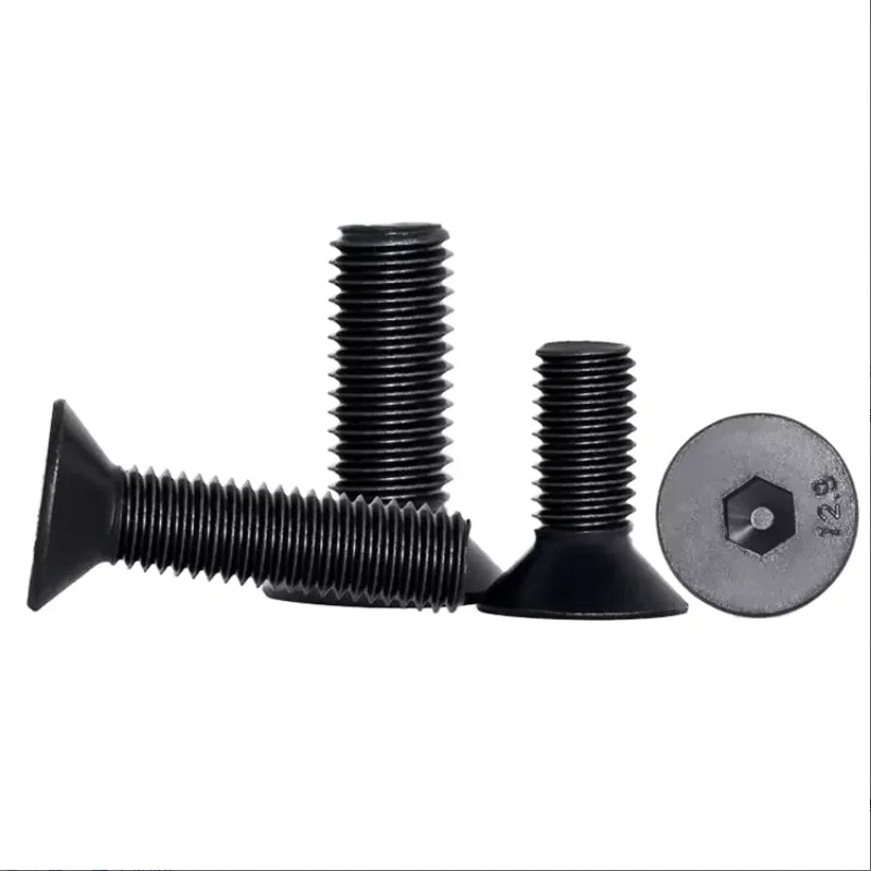 Countersunk Head Screws Grade 10.9 Flat Head Hexagon Socket Bolts DIN7991 Allen Screw