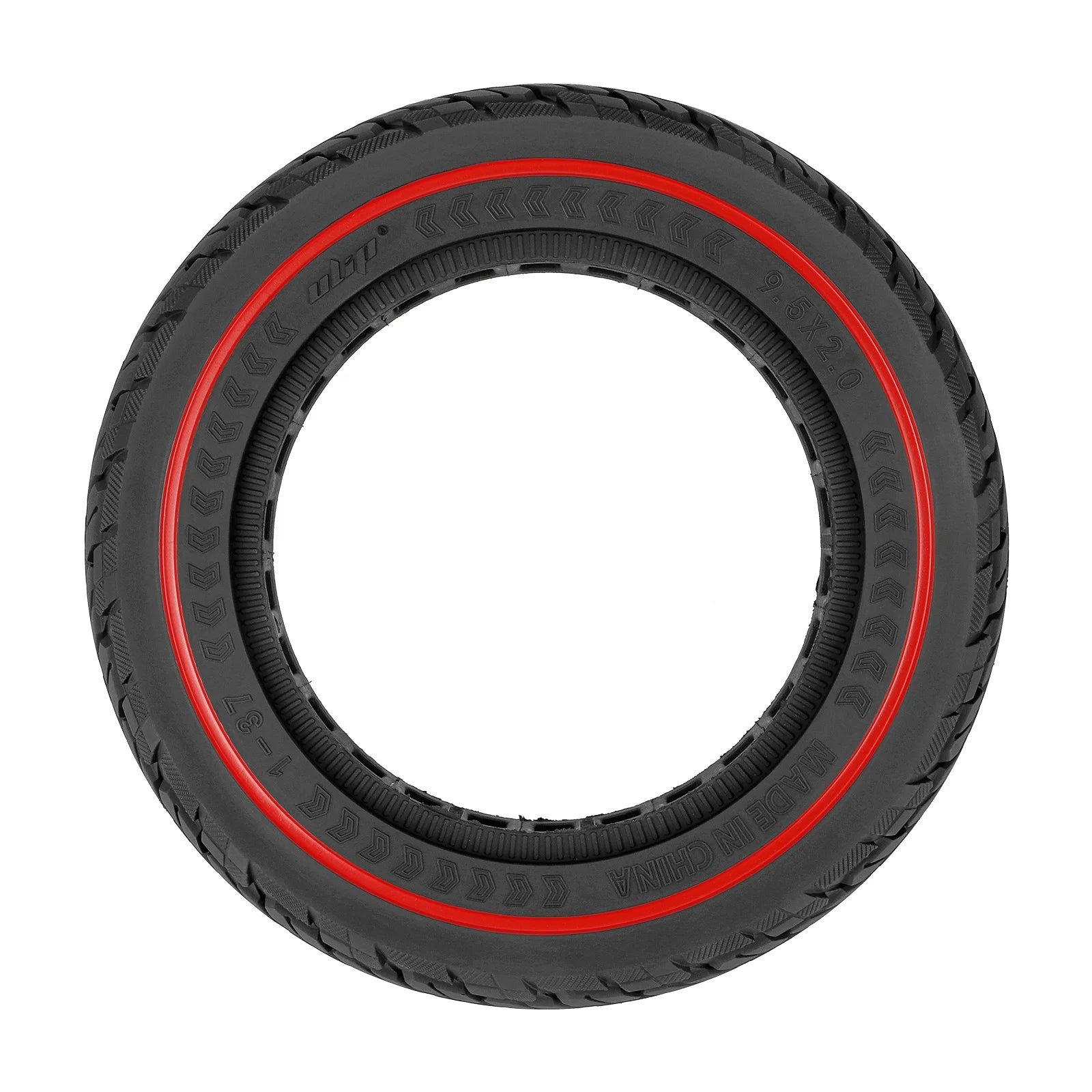 Ulip 9.5*2.0 Solid Tire With Red Circle for Xiaomi M365 1S Pro Pro2 MI3 Scooters and 8.5 Inch Electric Scooters Wheel Tyre Parts