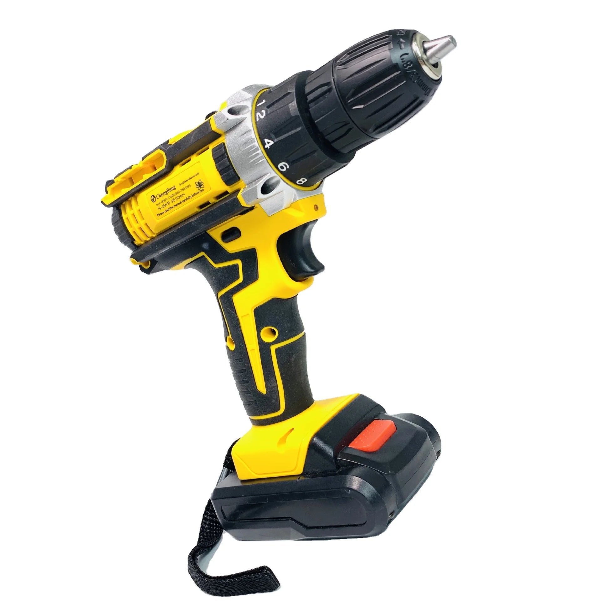 Set of 32pcs Rechargeable Lithium Portable Electric Hand Drill Cordless Impact Drill Power Screwdriver Combination Tool Set C08