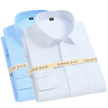 Men's Business Shirt Factory Direct Sales Customizable Solid Color Woven Formal Eco-Friendly Shirts