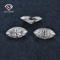 SICGEM Wholesale Loose Moissanite Small Size Melee Cut VVS Marquise With 0.7-2.9mm White Color