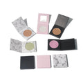 Low MOQ Private Label Shine 6 Color Single Pressed Powder Highlighter Vegan and Cruelty Free Makeup NO Logo Highlighter Palette
