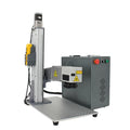 Auto Focus  Laser and Marking Machine for Gold Silver Steel / Fiber Laser Engraver Necklace