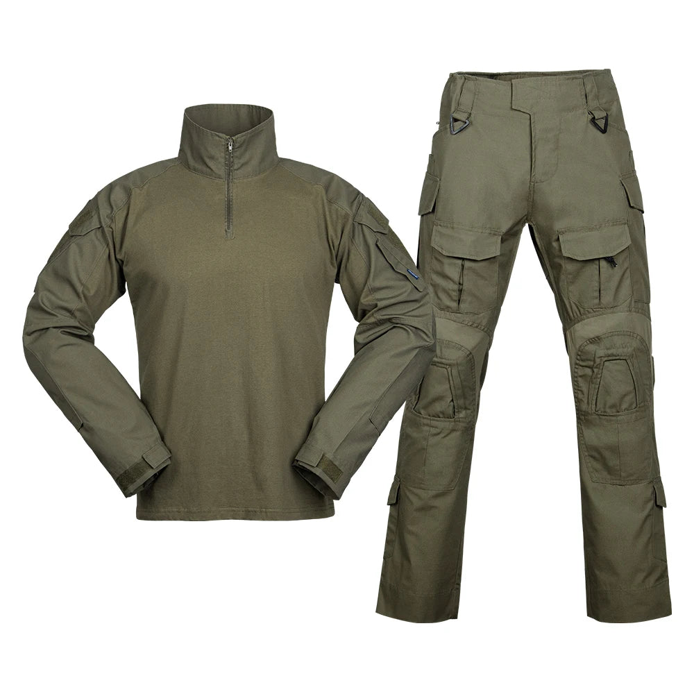 Custom Breathable Tactical Waterproof Camouflage Uniforms for Outdoor Use-Wholesale