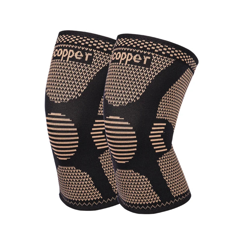 Arthritis Pain Copper Support Knee Infused Copper Compression Knee Sleeve Brace