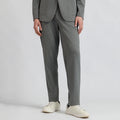 BRLOOTE Custom Men's Mid Waist Wide Leg Straight Casual Dress Pants Breathable Anti-Pilling Viscose/Polyester