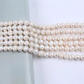 Factory Price 11-12mm White Freshwater Pearl Strand Natural Loose Pearls for Jewelry Making