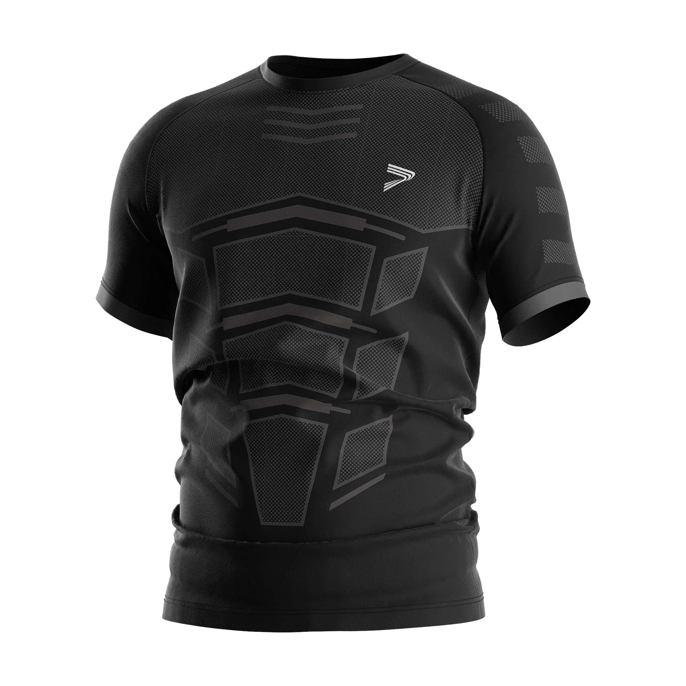 Hot Sale Sportswear Men'S Fitness Clothing  Plus Size Activewear Athletic Shirt Men Compression T-Shirt