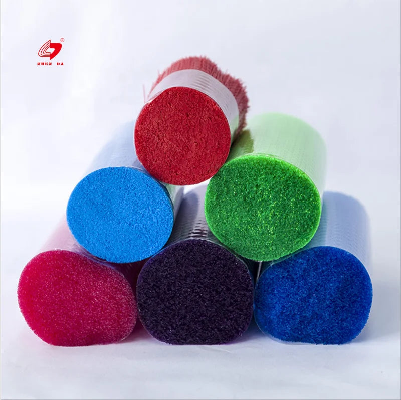 High Resilience Straight Crimped Bristle Nylon PA66 Brush Filament Heat Resistant Plastic Material for Industrial Brushes