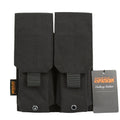 Customized Adjustable 500D Nylon 5.56mm Tactical Double Mag Pouch for Hunting
