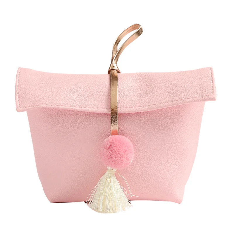 Portable PU Leather Wedding Candy Box Empty European Style Candy Box Joyful Bag Gift Bag for Wedding