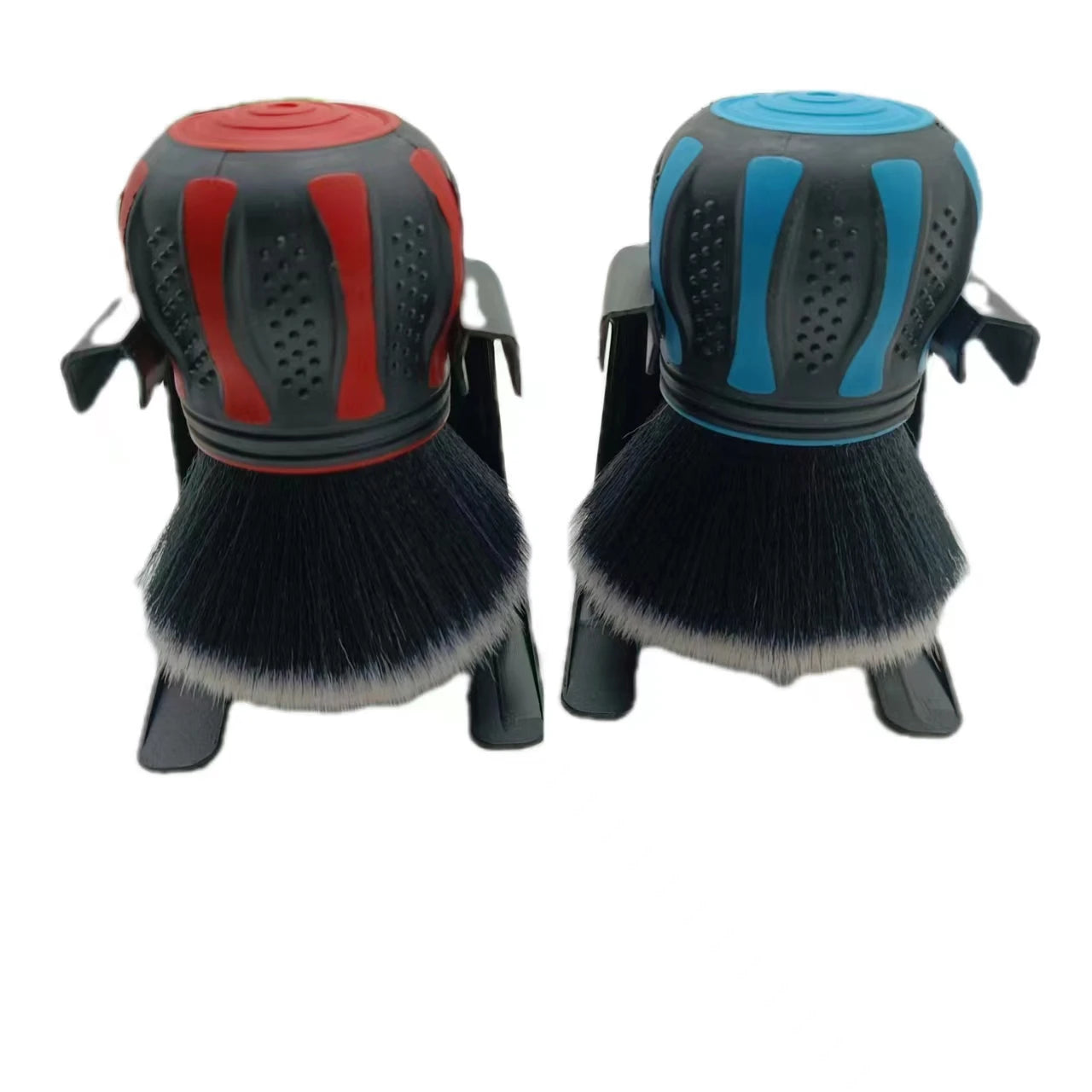 Factory New Eco-Friendly Curveball Detailing Brush Interior Cleaning Soft Nylon Bristle Car Wash Plastic Handle Handheld Air