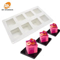 AK Custom Silicone Mousse Chocolate Molds Cake Moulds Cake Tools Bakery Tools French Dessert Candle Soap Molds MC-88
