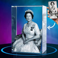 Custom 2D 3D Photo Etched Engraved Inside the Crystal with Your Picture (BirthdayPetsWedding Gift Mother's Day Etc)