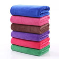Microfiber Soft Absorbent Eco-Friendly Plain Cleansing Towel for Car & Kitchen Use 16 In. X 16 In. Dusting Cloth