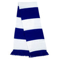 Cheap Scarf Knitted Women Acrylic Custom Plain Horizontal Striped Knit Scarf