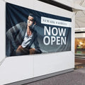 UV Printed Interior Light Box Wall Advertisement Perforated PVC Vinyl Mesh Banner Made of Durable Plastic