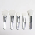 Large Stock Mini Facial Mask Brush Silicone Brushes Short Handle Private Label Clay Mask Facemask Applicator