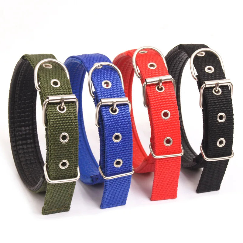 Top Quality Manufacturers Free Sample Fashion Leash Luxury Personalized Logo Adjustable Pet Blank Plain Dog Collar
