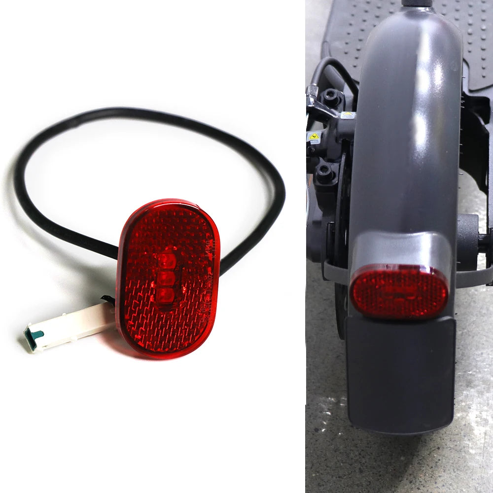 Superbsail 365M 2 1S Electric Scooter Pro 2 LED Rear Tail Brake Lights Xiaomi Mi Skateboard Tail Scooter Accessories