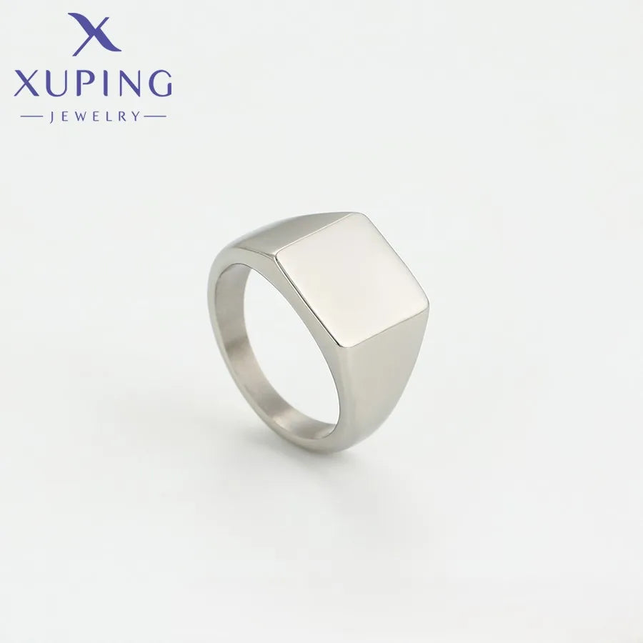 15688 XUPING JEWELRY Stainless Steel Jewelry Exquisite Elegant Fashion Fine Couple Engagement Adjustable Jewelry Ring