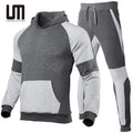 Liu Ming New Product Autumn Custom Logo Men Sportswear Tracksuit Two Pieces Set Sweatpants Casual Outfits