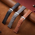 Wholesale Italian Calf Watch Bands 18mm 19mm 20mm 21mm 22mm Smart Watchband Strap Genuine Leather Sharp Watch Belt