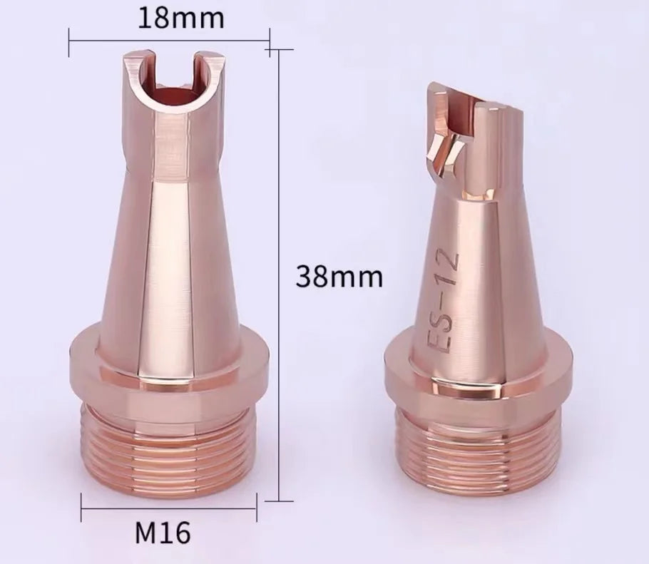 M16-ES-12/CS-12/CS-16/FS-16/BS-16 Series Fiber Laser Welding Nozzle Factory Drictly Supply Low Price Nozzle Cutting Consumables