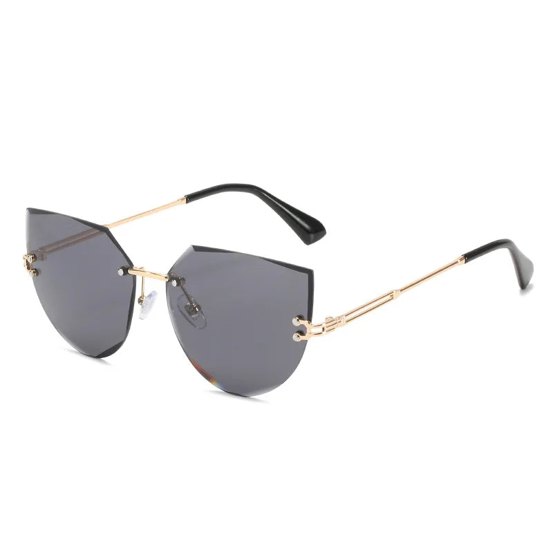 GWTNN OEM Lunette Homme Soleil High Quality Black Transparent Female Cat Eye Shades for Women