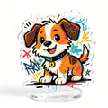 Customized Holographic Charm Acrylic Stand Personality Display Stand Double Sided Transparent Printing Promotional Gifts