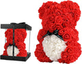 AYOYO OEM Rose Girl's Gift  Flower 25cm Bear Valentine's Day Mother's Day Gift  - 10 Inches