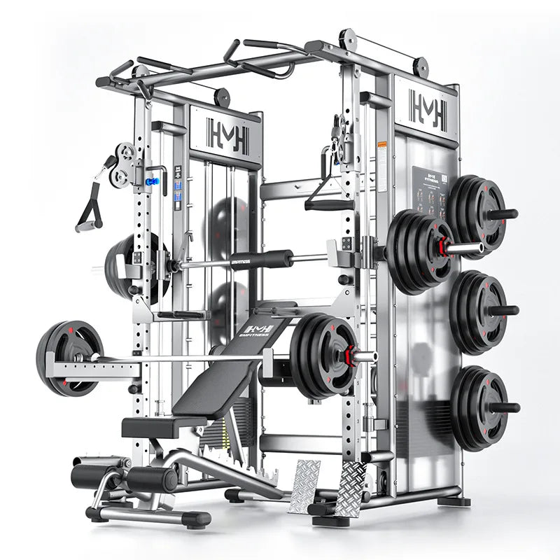SK Wholesale Commercial Use Gym Smith Machine for Fitness Training Multi Functional Gym Machine MegaBDM